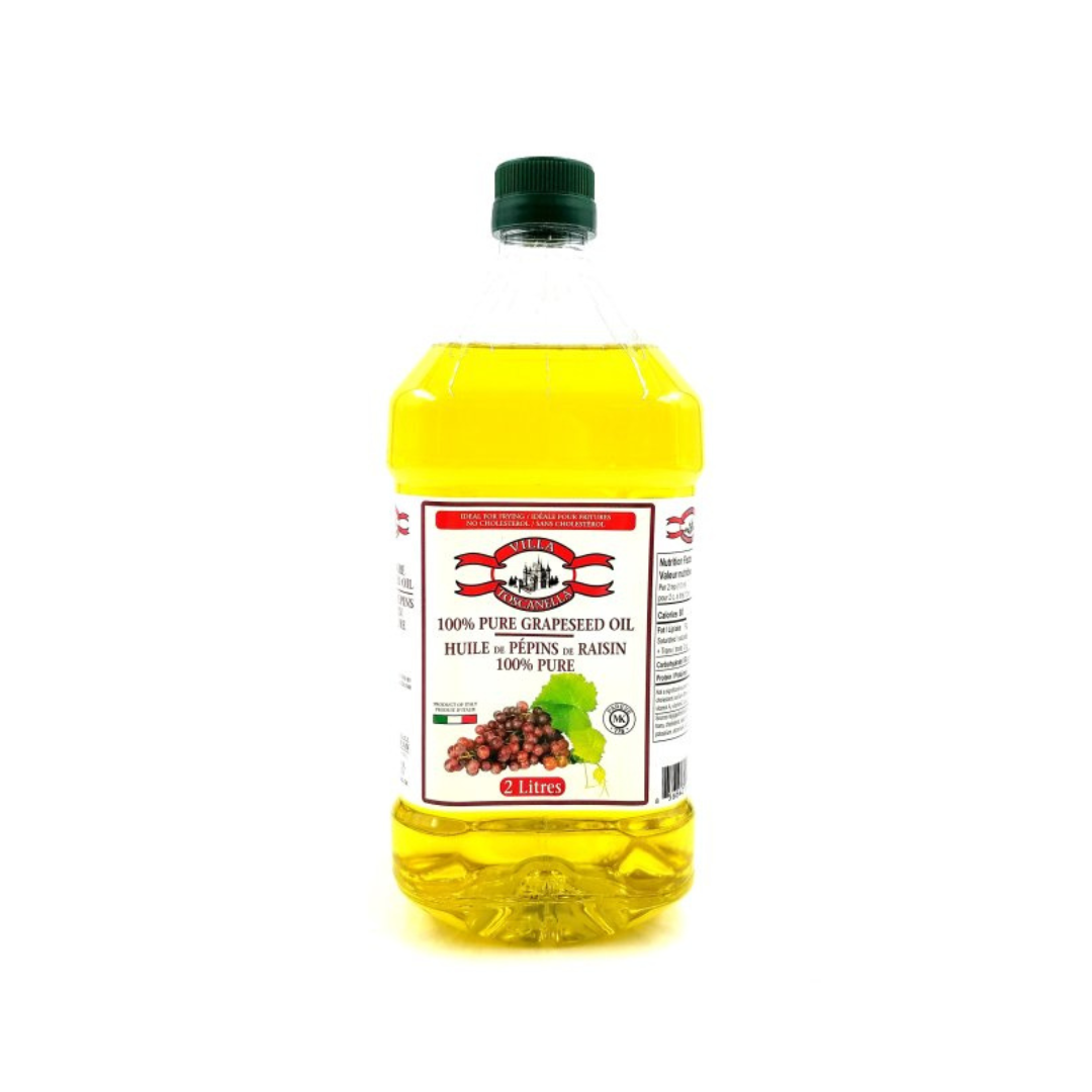 Villa Toscanella - 100% Pure Grapeseed Oil 2L - Papagino Foods Inc. 