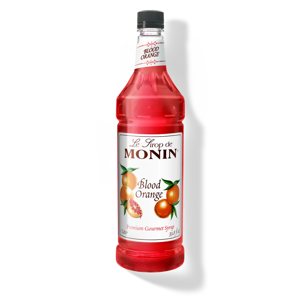 Monin Orange Blood Premium Syrup PET - Papagino Foods Inc. 