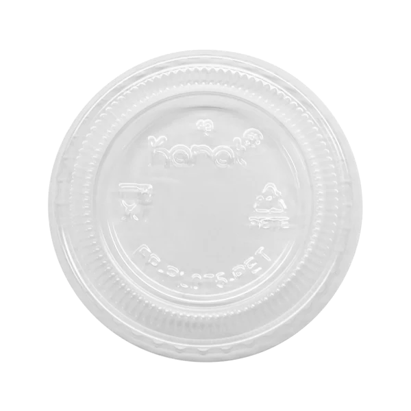 Chartland Plastic Lid for 0.5, 0.75 & 1oz  Portion Cups - Papagino Foods Inc. 