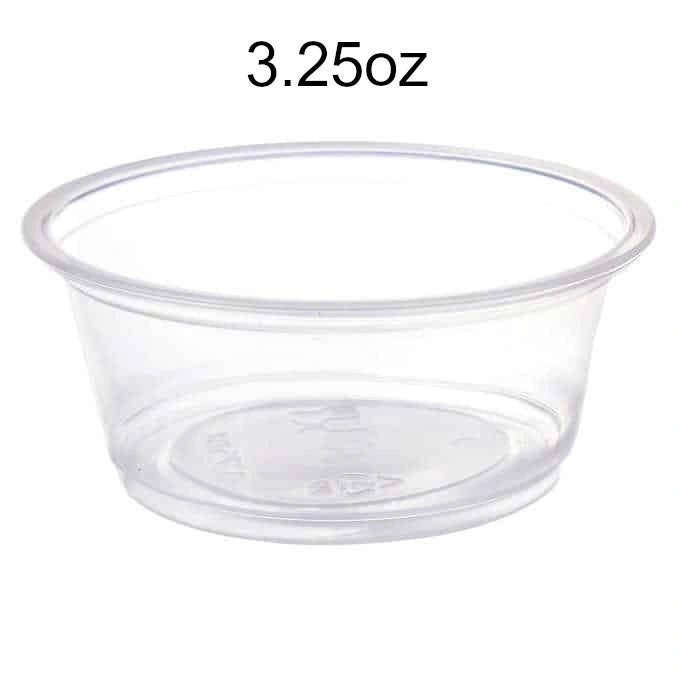 Titan 3.25 oz Plastic Portion Cup - Papagino Foods Inc. 