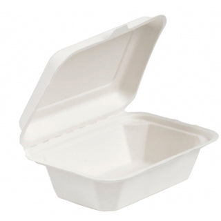 Chartland 7x5.5 Bagasse Food Containers - Papagino Foods Inc. 