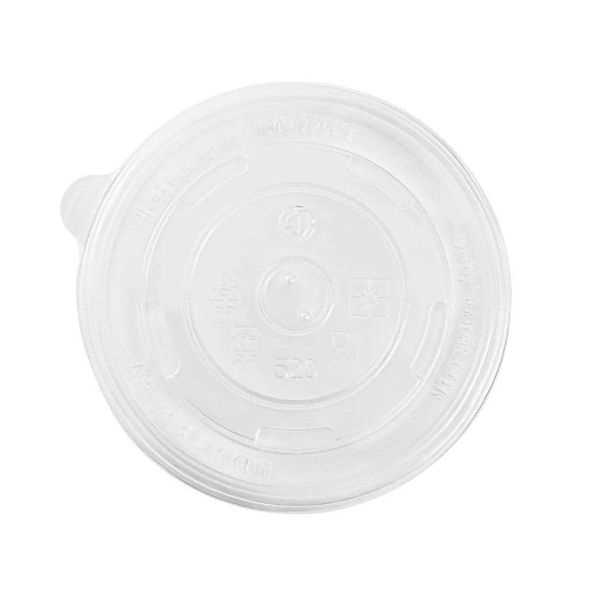 Clean & Green 8oz Soup Container Plastic Lids - Papagino Foods Inc. 