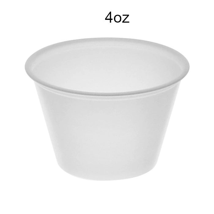 Titan 4 oz Plastic Portion Cup