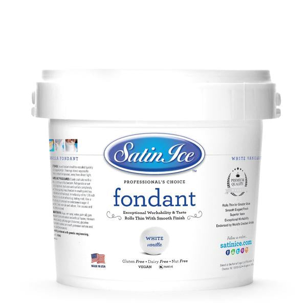 Satin Ice White Fondant, 1 kg (2.2 lbs)
