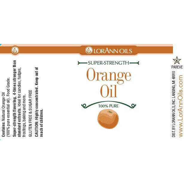 LorAnn Oils Orange Oil, Natural  - 1 oz