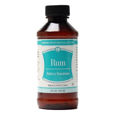 LorAnn Oils Rum, Bakery Emulsion - 4 OZ