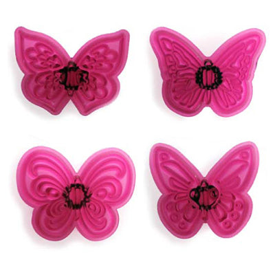 JEM Cupcake Cutter Butterfly Set/4