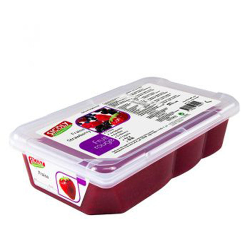 Frozen Strawberry Fruit Puree x 1 kg (Pickup Only)