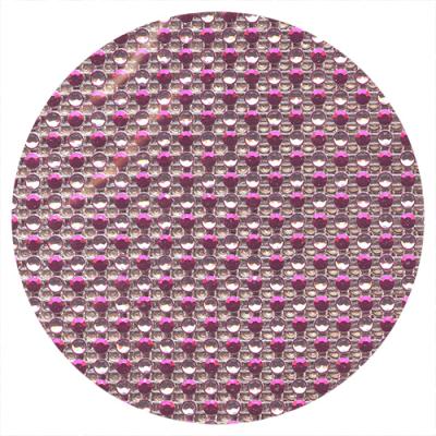 Hot Pink & Silver Dots Glam Cake Ribbon 16-1408