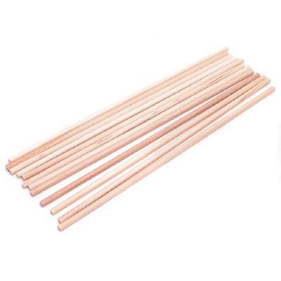 Wooden Dowel  Rods 1/4 x 12”  x 10 units  [27-157]