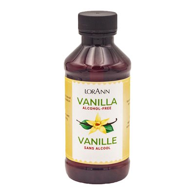 LorAnn Oils Alcohol Free Vanilla, Natural 4 oz *BBD Aug 2022*