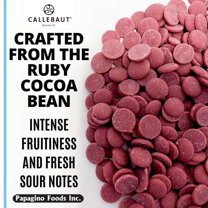 Callebaut Ruby Couverture 2.5 kg **BBD Aug 23 2023** - Pickup Only OR Shipping At Your Own Risk.