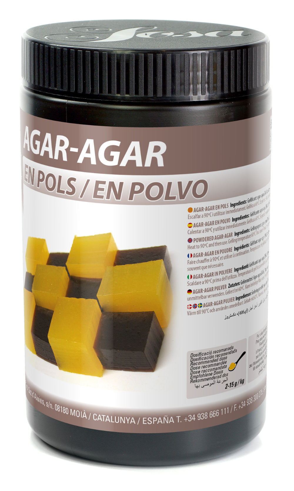 SOSA Powdered Agar-Agar (500g) - Papagino Foods Inc.