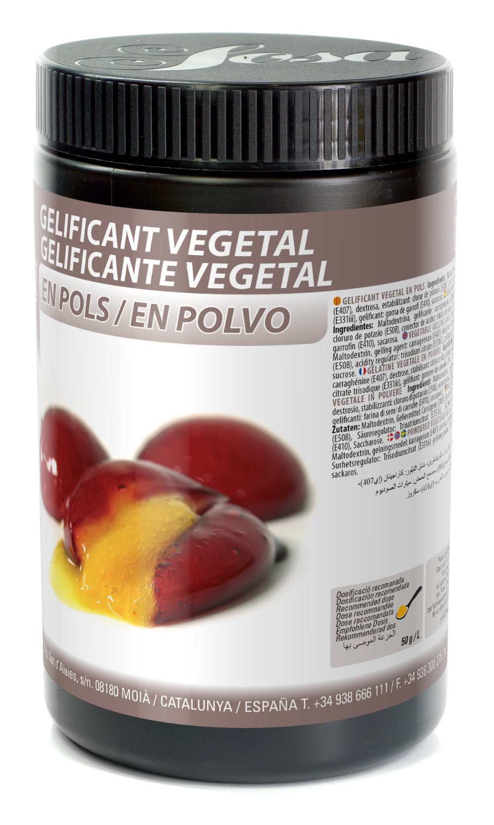 SOSA Vegetable Gelling Agent (500g) - Papagino Foods Inc.