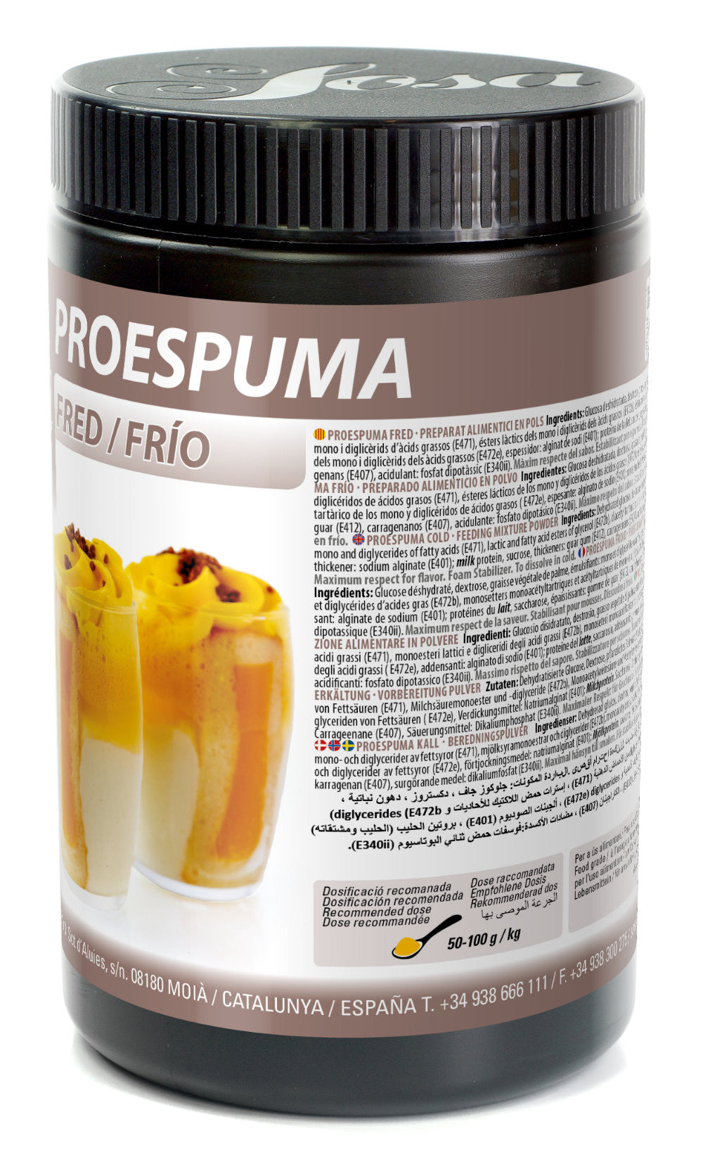 SOSA Proespuma Cold (700g) - Papagino Foods Inc.