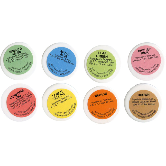 Celebakes Powdered 8-Color Kit - Papagino Foods Inc.