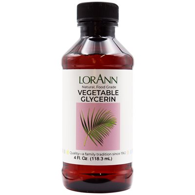 LorAnn Vegetable Glycerin, Natural 4 oz.