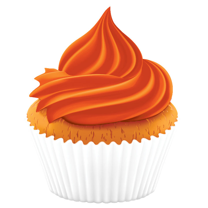 Celebakes Outrageous Orange Cupcake Icing, 8 oz. [7500-69103]