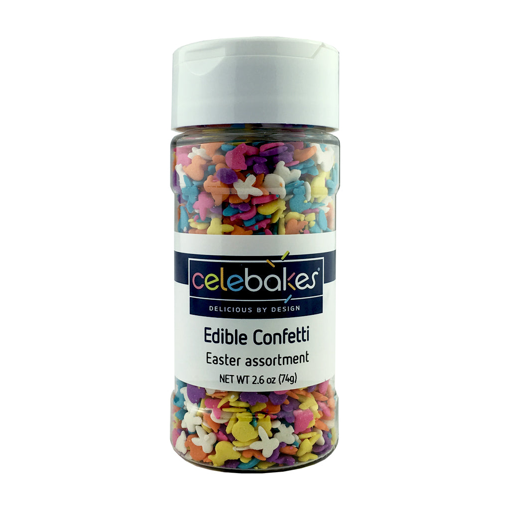 Celebakes Easter Assortment Edible Confetti, 2.6 oz. - Papagino Foods Inc.