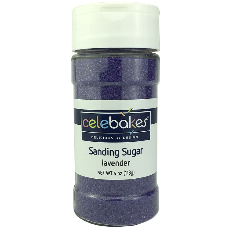 Lavender Sanding Sugar, 4 oz