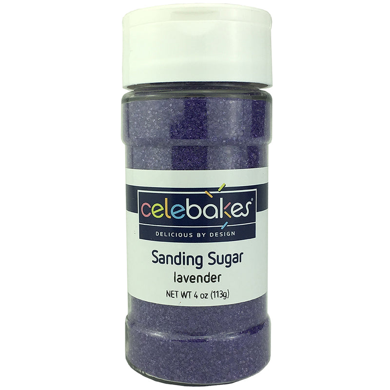 Celebakes  Lavender Sanding Sugar, 4 oz