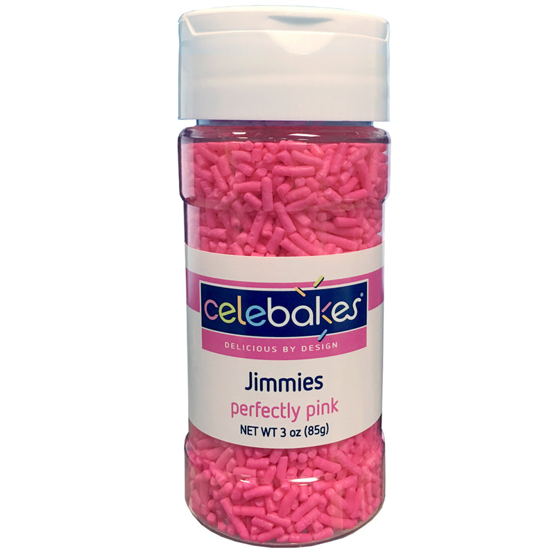 Perfectly Pink  Jimmies - 3 oz