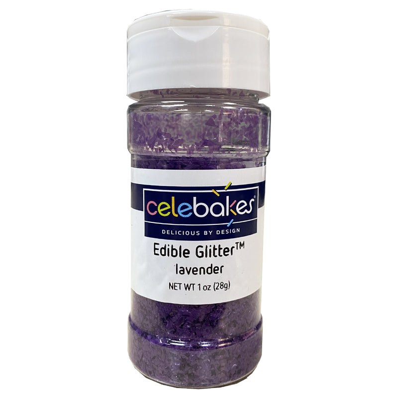 Celebakes Lavender Edible Glitter, 1 oz Product