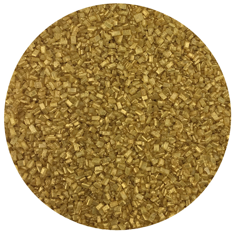 Celebakes Shimmering Gold Sugar Crystals, 4 oz. Product