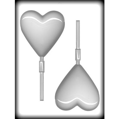 Smooth Heart  Hard Candy Mold