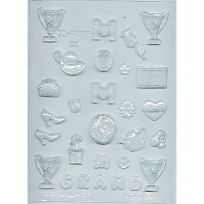 1/2-1 1/2" WOMEN ACCESSORIES CHOCOLATE MOLD Product