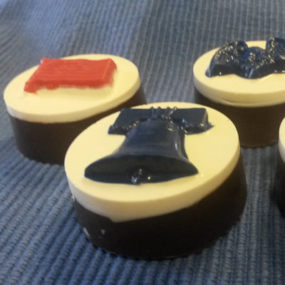 Patriotic Sandwich Cookie Chocolate Mold # 90-161423 - Papagino Foods Inc.