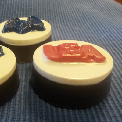 Patriotic Sandwich Cookie Chocolate Mold # 90-161423 - Papagino Foods Inc.
