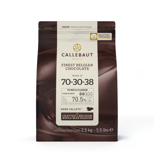 Callebaut Dark Chocolate 2.5kg