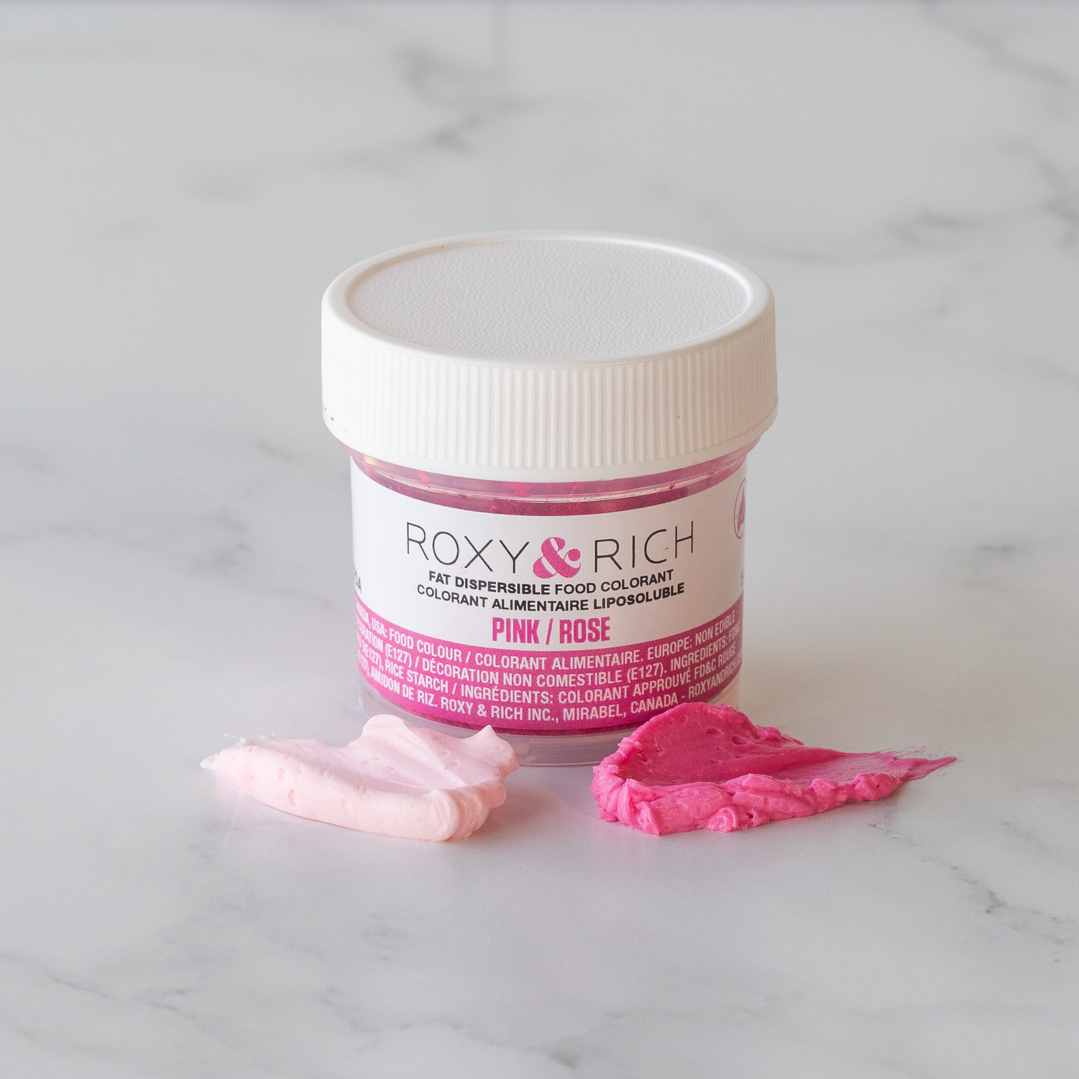 Roxy & Rich Fat Dispersible Dust Pink (# P15-B04) - 15 G - Papagino Foods Inc.