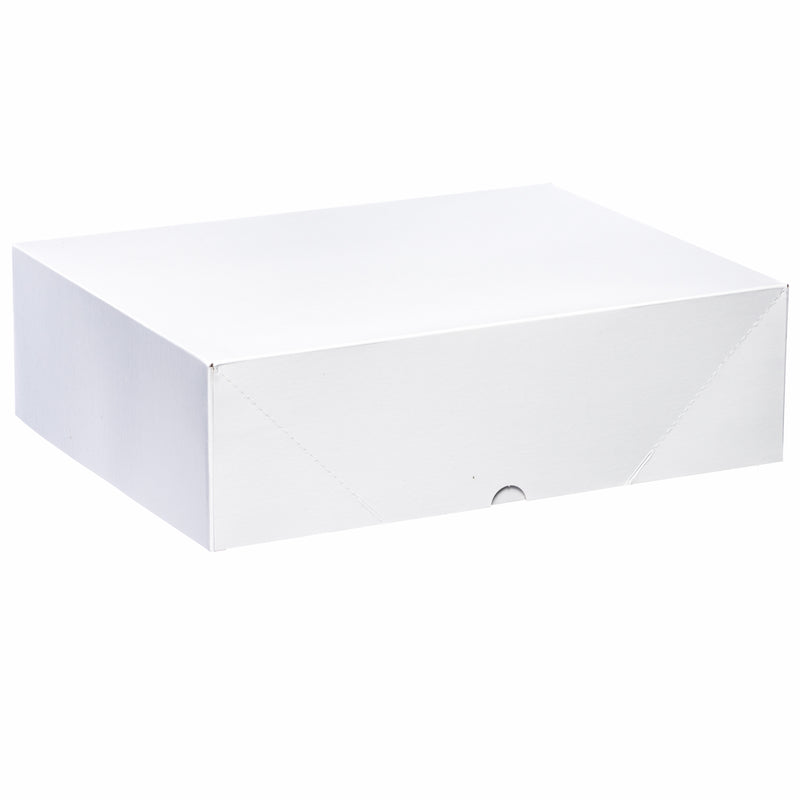 White Cake Box 17 ⅛ x 13 ⅛ x 5 (HALF SLAB)