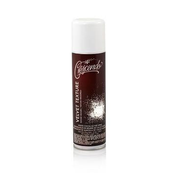 White Cocoa Butter Colouring Spray Velvet Texture 250 ml - Papagino Foods Inc.