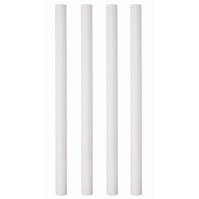 Dowel Rods - Plastic Pk/4 (317mm / 12.5”) White