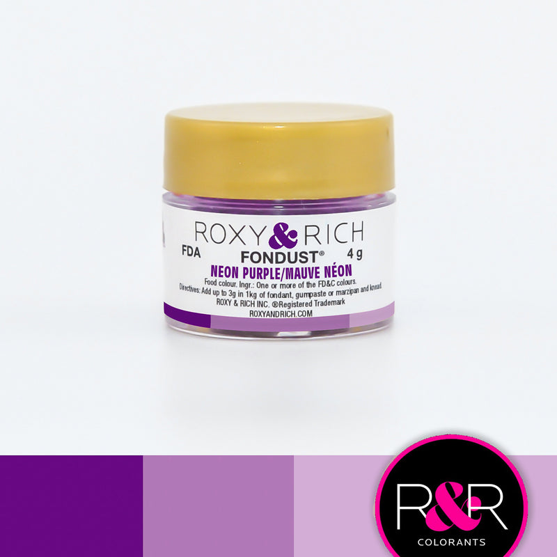 Roxy & Rich Neon Purple Fondust (