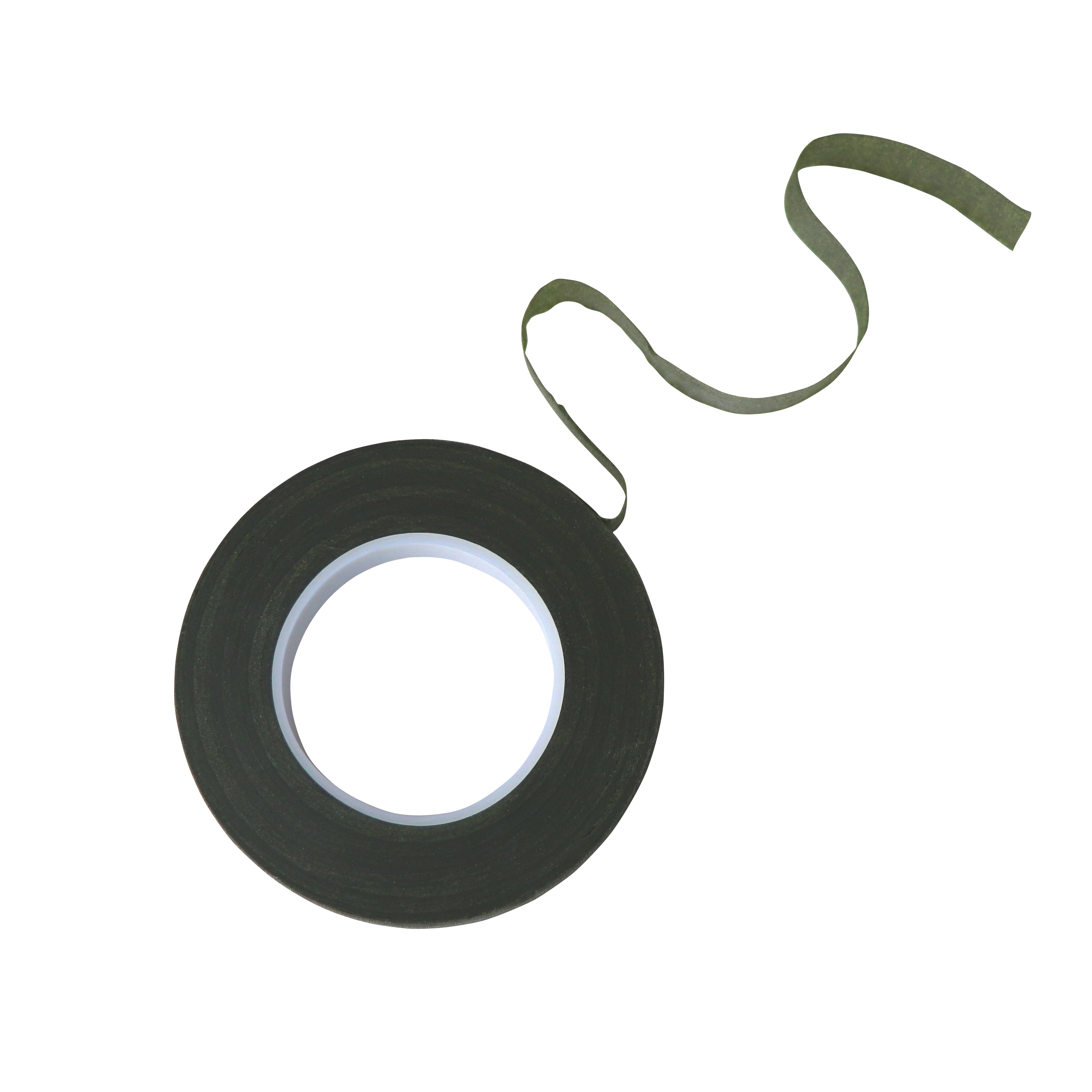 Florist Tape - Dark Green (13mm x 17.4m / 0.5 x 1080”) #FT201 - Papagino Foods Inc.