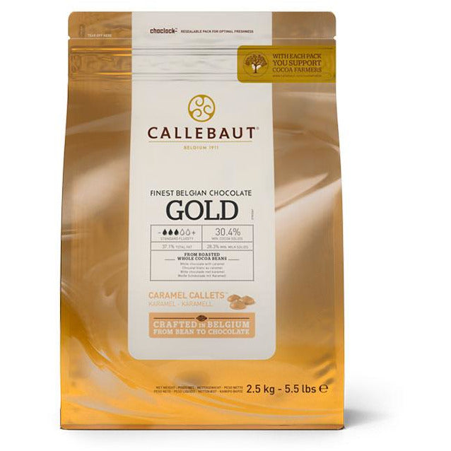 Callebaut Gold Chocolate 2.5kg