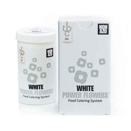 Ibc Power Flowers – White – Cocoa Butter – Non Azo, 50 gr