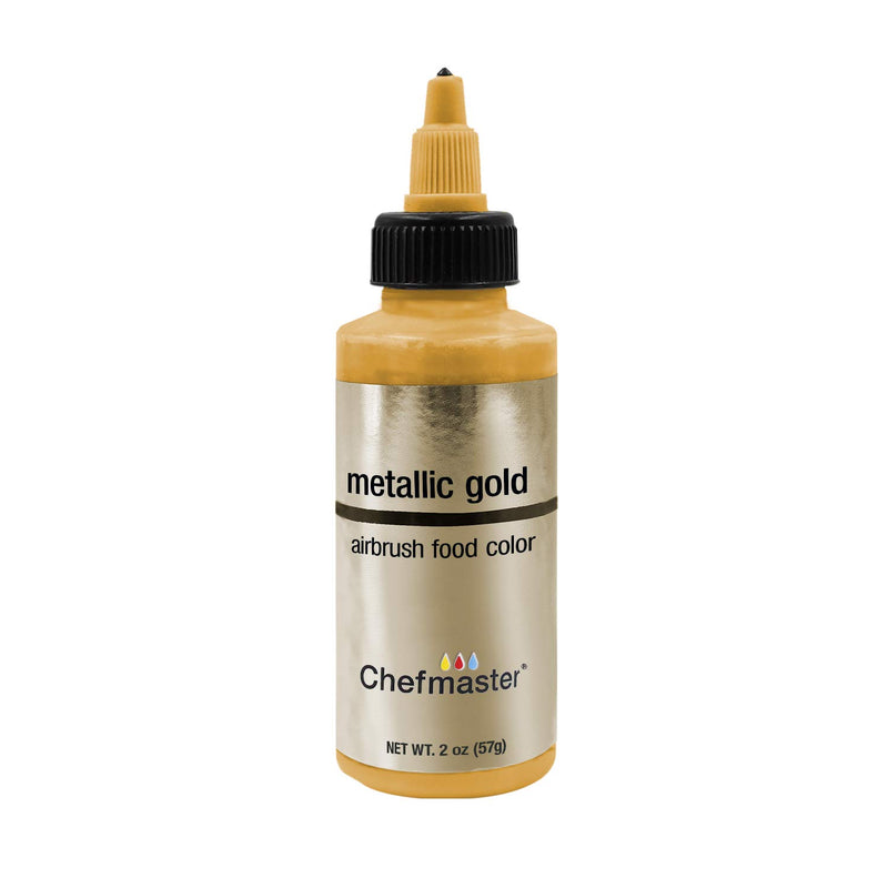 Chefmaster Metallic Gold Airbrush Food Coloring (