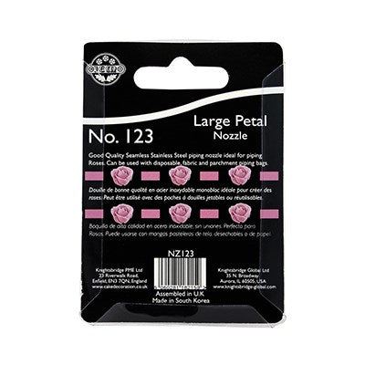 JEM Nozzle - Smooth / Ribbed Basketweave Nozzle #47  #NZ47 - Papagino Foods Inc.