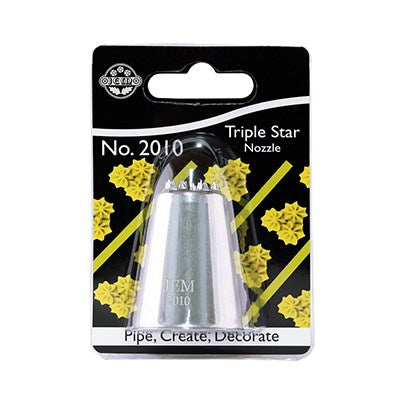 JEM Nozzle - Triple Star Nozzle #2010 #NZ2010 - Papagino Foods Inc.