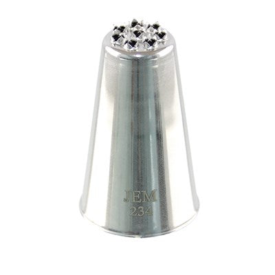 JEM Nozzle - Smooth / Ribbed Basketweave Nozzle #47  #NZ47 - Papagino Foods Inc.