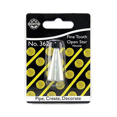 JEM Nozzle - Fine Tooth Open Star #362 #NZ362