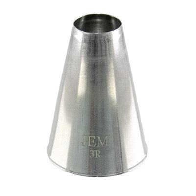 JEM Nozzle - Large Plain Round Savoy #3R #NZ3R - Papagino Foods Inc.
