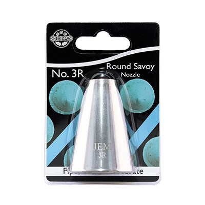 JEM Nozzle - Smooth / Ribbed Basketweave Nozzle #47  #NZ47 - Papagino Foods Inc.