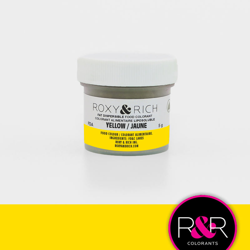 Roxy & Rich Fat Dispersible Dust Yellow (