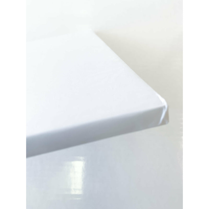 10" Square White  Cake Drums Embossed  / Board 1/2"